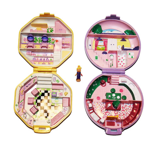 Vtg 1989 polly pocket - pocket, lot