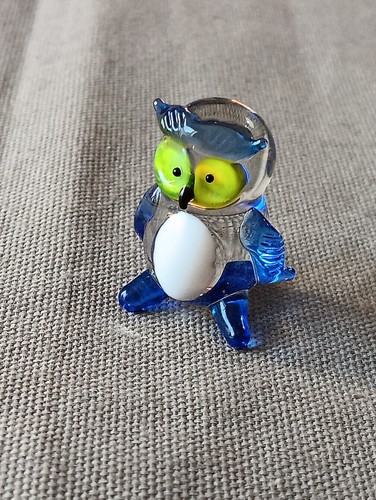 Petite chouette verre - chouette, en