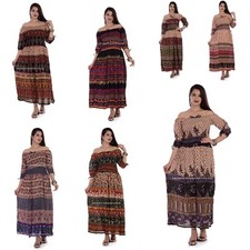 Indien Rayon Vestir Gypsy Robe