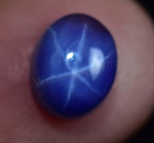 Saphir Étoile Bleu De 2,65 Ct