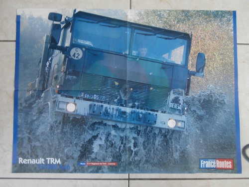 Poster camion renault trm - poster,