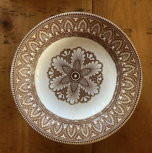 Plat creux ancien amand - ancien,