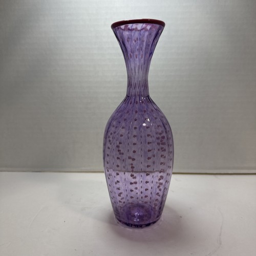 Handblown vase art - handblown, glass