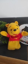 marionnette doudou winnie l'ourson the pooh jaune rouge disney interdis snc