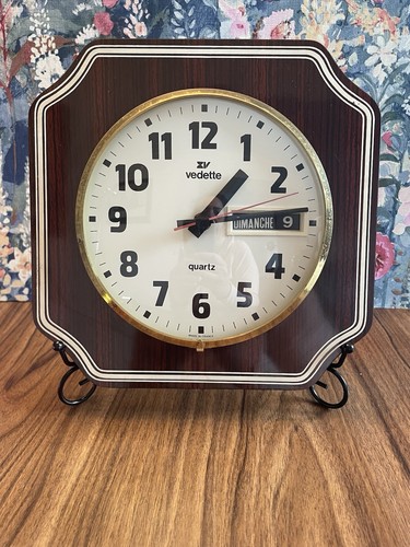 Horloge murale vintage vedette - horloge,