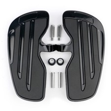 Pour Indian Scout Bobber ABS 2015+ Noir Planchers Motos Pilotes Pieds Pédales