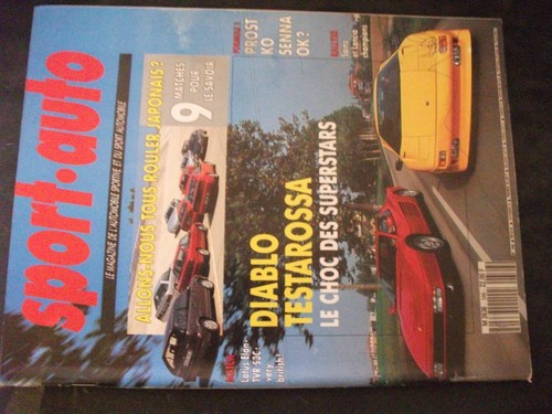 Sport auto n 346 - sport, bugatti