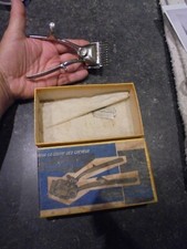 Ancienne Tondeuse Cheveux Barbe en Boite CLODION Ustensile de Salon de Coiffure 