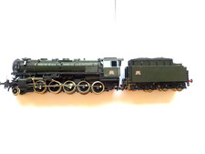 Locomotive Vapeur Jouef 150 X 29 Tender Audun le Roman Fonctionnelle Réf 8265