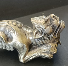 19e statuette Bronze Chimère Gargouille Medieval Moyen Age Gothique statue