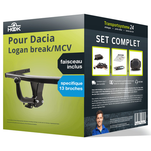 Attelage pour dacia - pour, logan