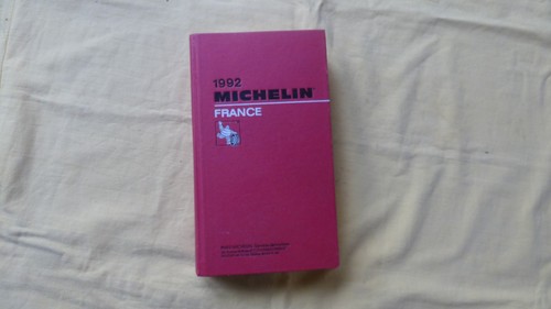 Michelin guide rouge 1992 - michelin,