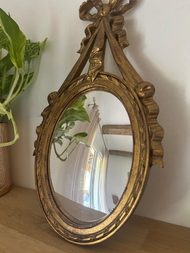 Miroir convexe ovale avec - convexe,