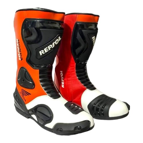 Honda bottes moto cuir - bottes,
