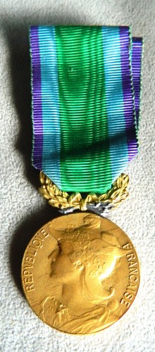 Belle médaille bien public - du,
