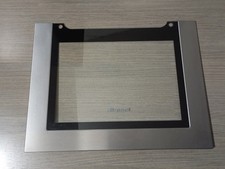 Vitre extérieure plaque 72x1007 dessus verre porte Trappe Brandt FP662XF12