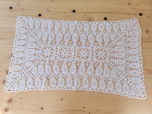 Grand napperon ancien - , crochet