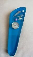 Ancien thermomètre à accrocher résine inclusions années 60/70 seventies