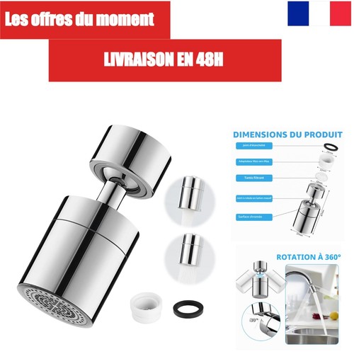 Robinet pivotant 360 2 - robinet,