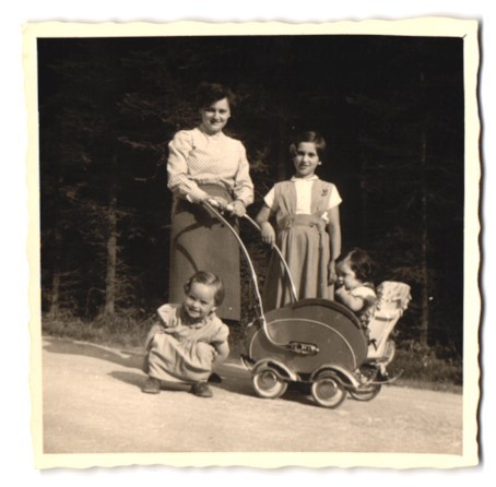Photographie mère avec fille