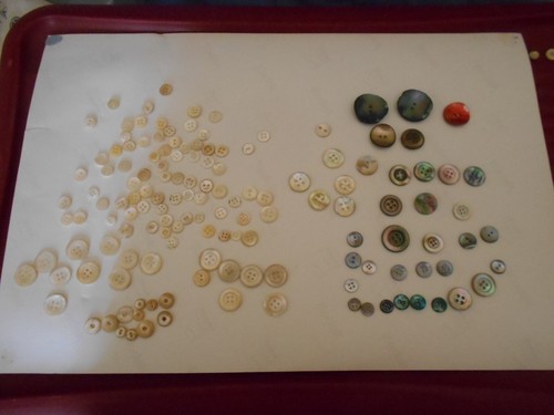 Lot boutons anciens - boutons,