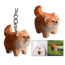 Mini Chien Statue Figurine En