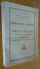 TRAVAUX par les OFFICES