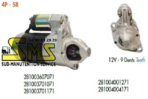 Demarreur d2013 12v - d2013, toyota