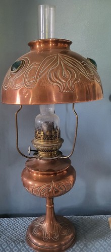 Lampe pétrole laiton - à,
