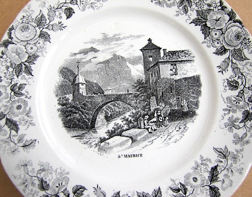 Assiette dessert st - -, maurice
