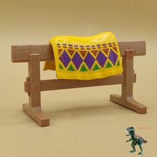 Playmobil poulain en bois avec