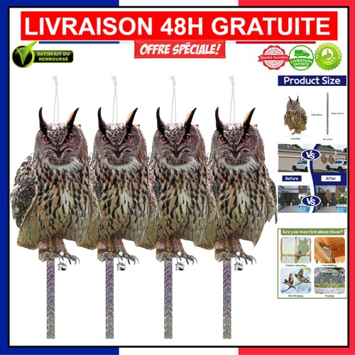 Lot effaroucheurs oiseaux - lot, 4