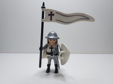 PLAYMOBIL 4625 A Chevalier garde croise complet Chateau Moyen age Medieval