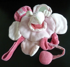 28. DOUDOU PLAT D'ACTIVITE MOULIN ROTY SOURIS LILA ROSE MIROIR TTBE * lire svp