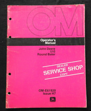 Manuel D'Utilisation Original JOHN DEERE 510 Série Presse Ronde Très Propre