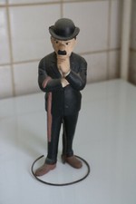 tintin dupond rare avec support  pouet anee 60  mirim ? sicatoys ?  