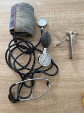 Stéthoscope SPENGLER+ speculum + tensiomètre vintage 