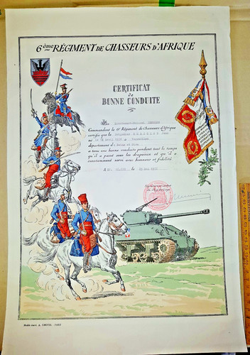 Militaria collection diplome - collection,