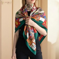 RARE VINTAGE foulard en soie