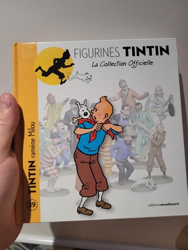 Livre figurines tintin - livre,