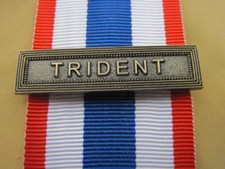 Agrafe  TRIDENT (1)  pour la Médaille de la Protection Militaire du Territoire