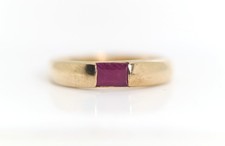 Bague Vintage En Or Jaune 8