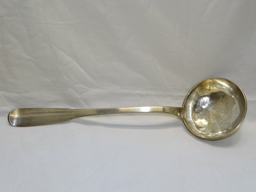 Belle louche argent xixe - -,