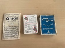 ANCIEN JEU DE CARTE CARTOMANCIE ORACLE COLLECTION HERON VOYANCE VINTAGE