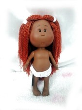 Poupée Little Mia rasta 3199 nue par Nines d'Onil 23cm neuf nouveau 2025