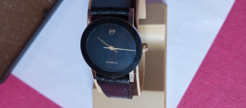 Montre femme quartz - , noire