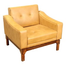 Fauteuil vintage simili cuir - fauteuil,