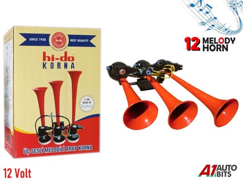 Kit klaxon musical 12v - kit, de