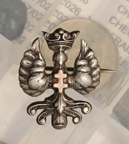 Ancienne broche armoirie - ancienne,