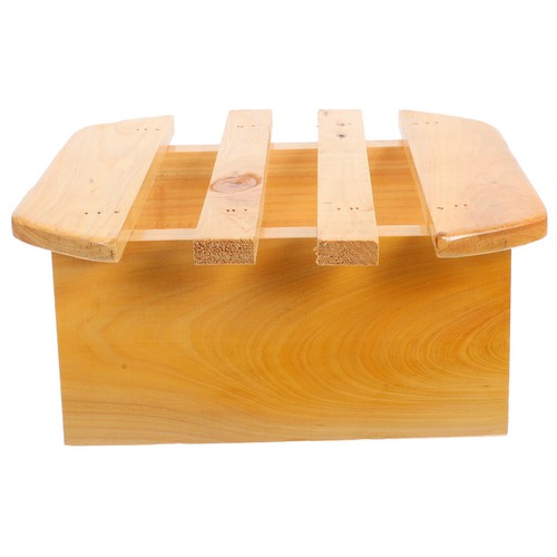 Tabouret bois massif salle - tabouret,